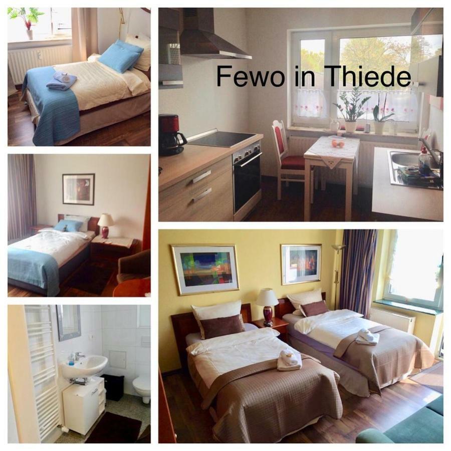 Ingrids Ferienwohnung Mit Balkon In Thiede Naehe See Salzgitter Extérieur photo